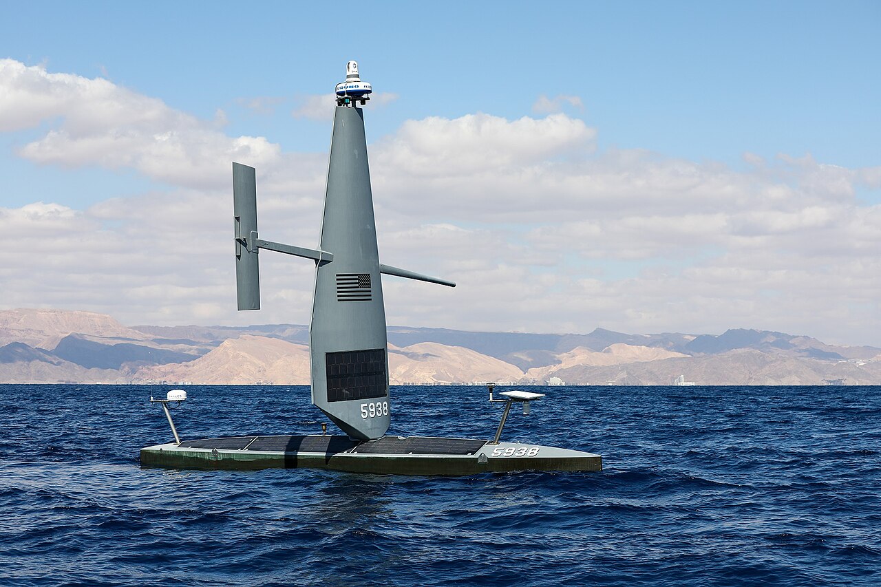 美国海军无人水面航行器海上实拍，非本产品安装案例